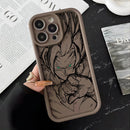 Case Dragon Ball – TPU Premium Preto para iPhone | Estilo Anime & Proteção