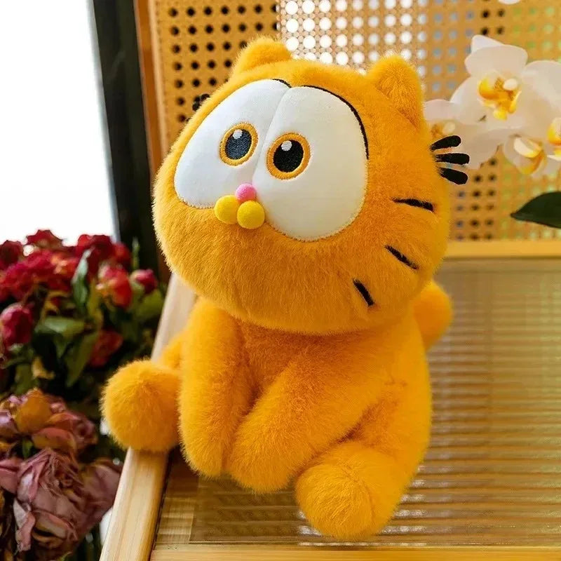 Pelúcia Garfield – 25cm | Fofo, Colecionável e Perfeito para Presentear
