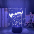 Luminária 3D LED Tokyo Ghoul – Ken Kaneki