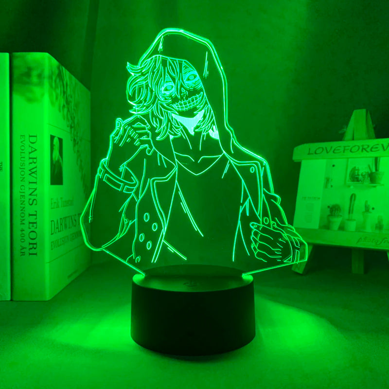 Luminária 3D LED My Hero Academia