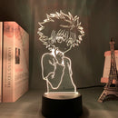 Luminária 3D LED Hunter x Hunter – Killua Zoldyck