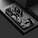 Case Dragon Ball – TPU Premium Preto para Samsung | Estilo Anime & Proteção