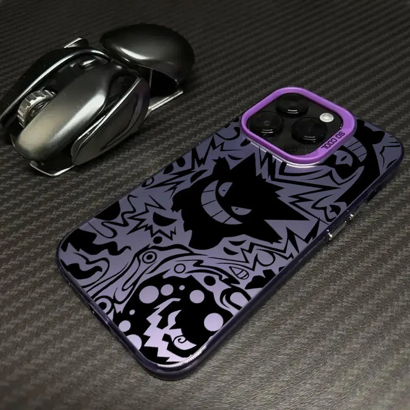 Case Pokémon Gengar – Shockproof Premium para iPhone | Proteção e Estilo