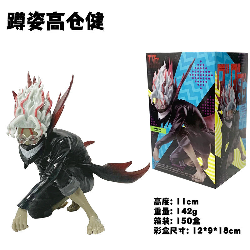 Dandadan Figure – 12cm Takakura Ken / Ayase Momo, PVC Colecionável