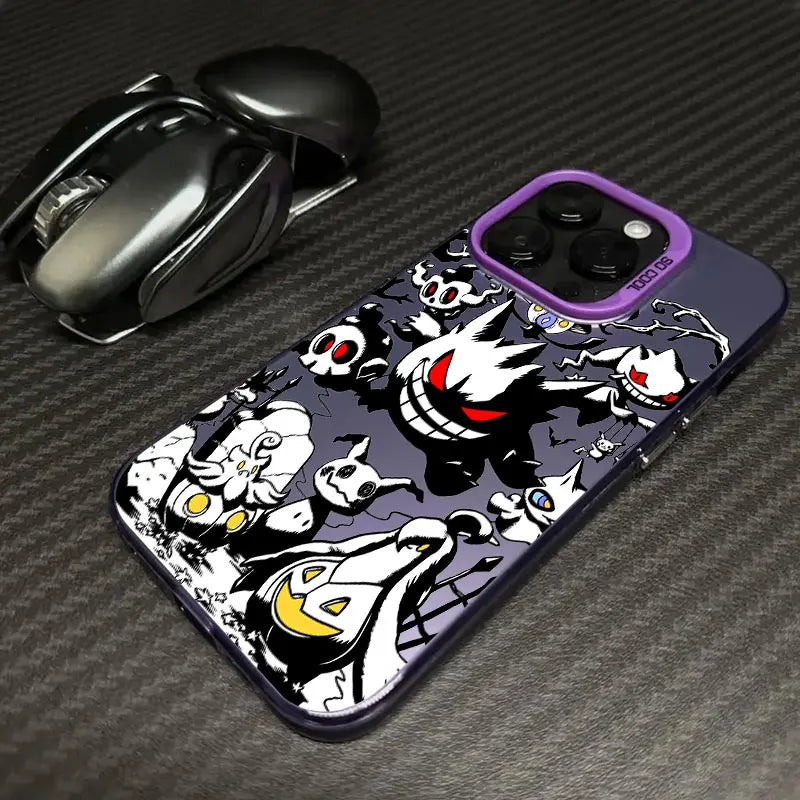 Case Pokémon Gengar – Shockproof Premium para iPhone | Proteção e Estilo