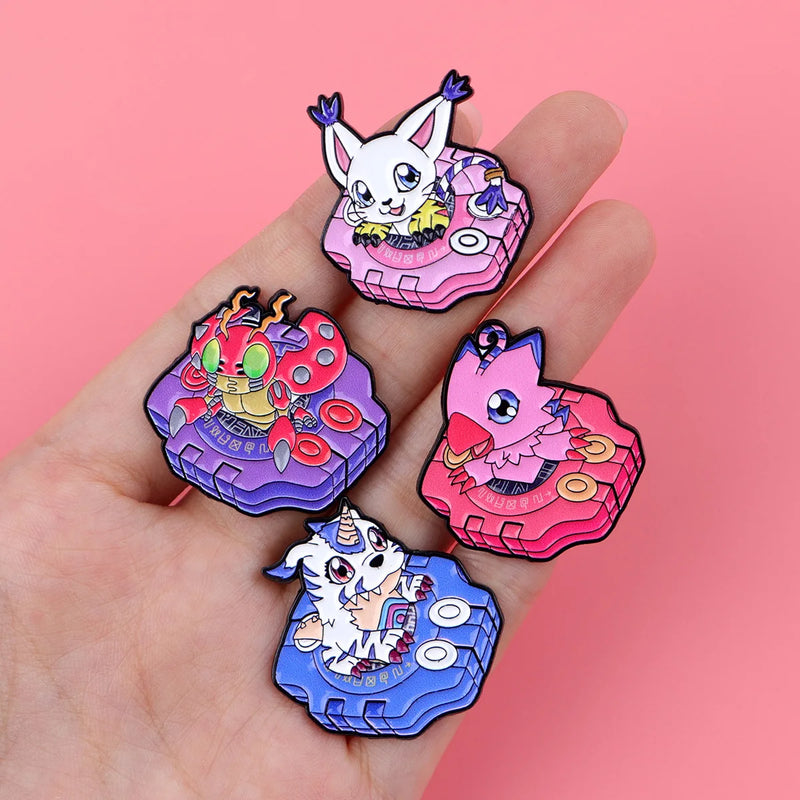 Conjunto de Pins de Gato – Anime / Manga / Kawaii
