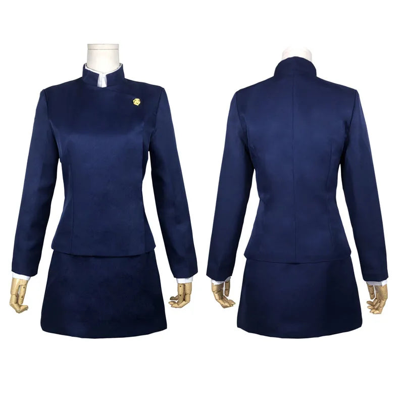 Jujutsu Kaisen Maki Zenin Cosplay Costume – Uniforme Completo Feminino/Masculino