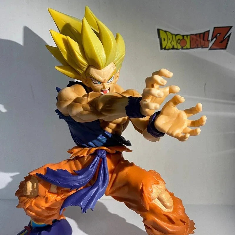 Dragon Ball Z Figure – 16cm Son Goku Super Saiyan Kamehameha, PVC Colecionável
