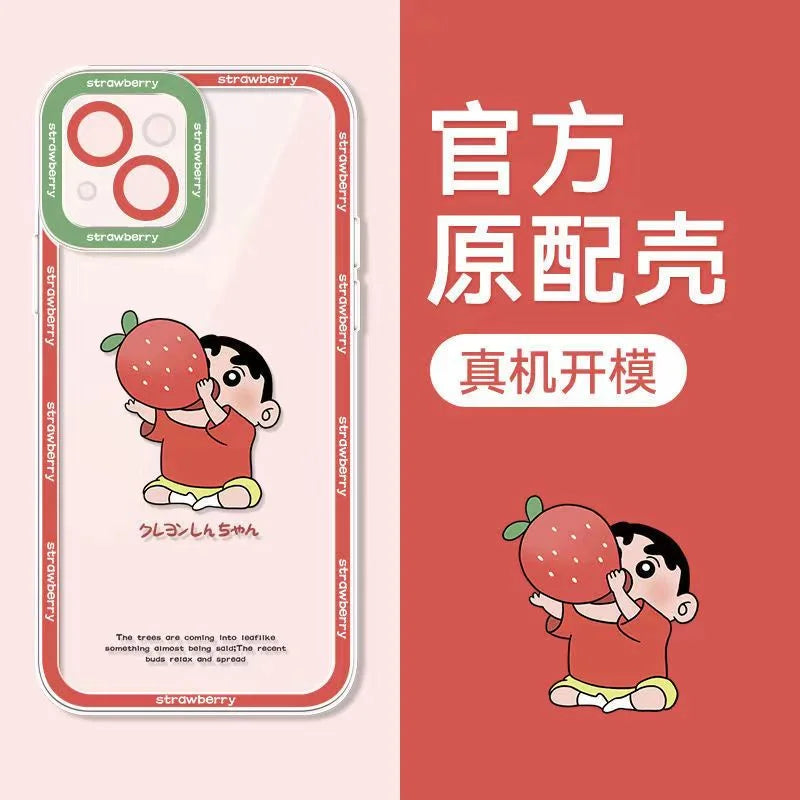 Case Crayon Shin-chan – Edição Cartoon para Samsung | Divertida, Leve & Super Protegida