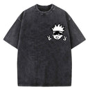 Camiseta Jujutsu Kaisen Gojo Satoru Estilo Vintage Unissex