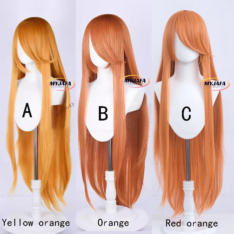 Peruca Longa 100cm – Cores Sólidas | Alta Temperatura | Cosplay Premium + Wig Cap