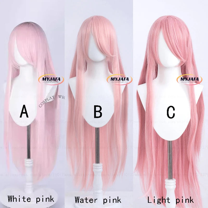 Peruca Longa 100cm – Cores Sólidas | Alta Temperatura | Cosplay Premium + Wig Cap