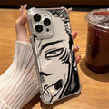 Case Gojo Satoru – Transparent Shockproof Edition para iPhone | Proteção & Estilo Jujutsu Kaisen