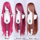 Peruca Longa 100cm – Cores Sólidas | Alta Temperatura | Cosplay Premium + Wig Cap