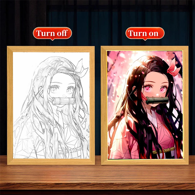 Anime Figure LED Lamp – Demon Slayer: Kimetsu no Yaiba Tanjirou