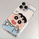 Case Crayon Shin-chan – Edição Cartoon para Samsung | Divertida, Leve & Super Protegida