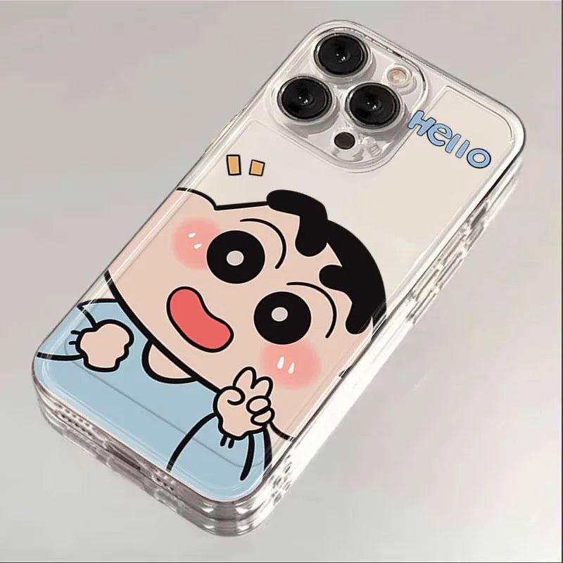 Case Crayon Shin-chan – Edição Cartoon para Samsung | Divertida, Leve & Super Protegida
