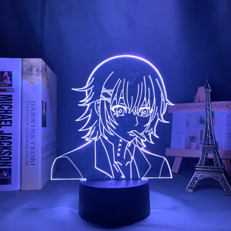 Luminária 3D LED Tokyo Ghoul – Ken Kaneki
