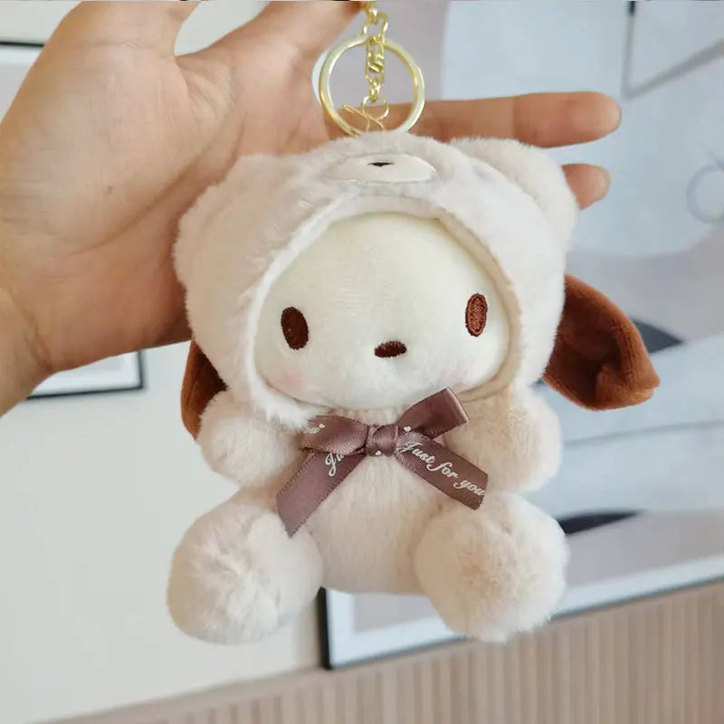 Chaveiro Pelúcia Sanrio 12cm | Fofo, Colecionável e Perfeito para Presentear