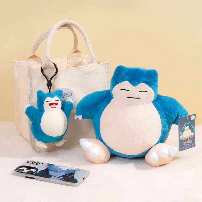 Pelúcia Snorlax – Pokémon Kawaii 25cm | Fofo, Colecionável e Perfeito para Presentear