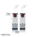 Brincos Demon Slayer Tanjiro & Shinobu – Pingente Borboleta Cosplay