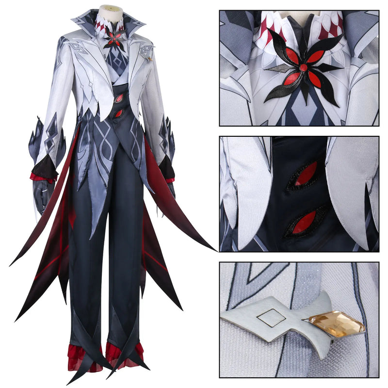 🕸️ Arlecchino (The Knave) Cosplay Costume – Genshin Impact