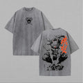 Camiseta Demon Slayer – Inosuke Vintage Washed Oversized Unissex