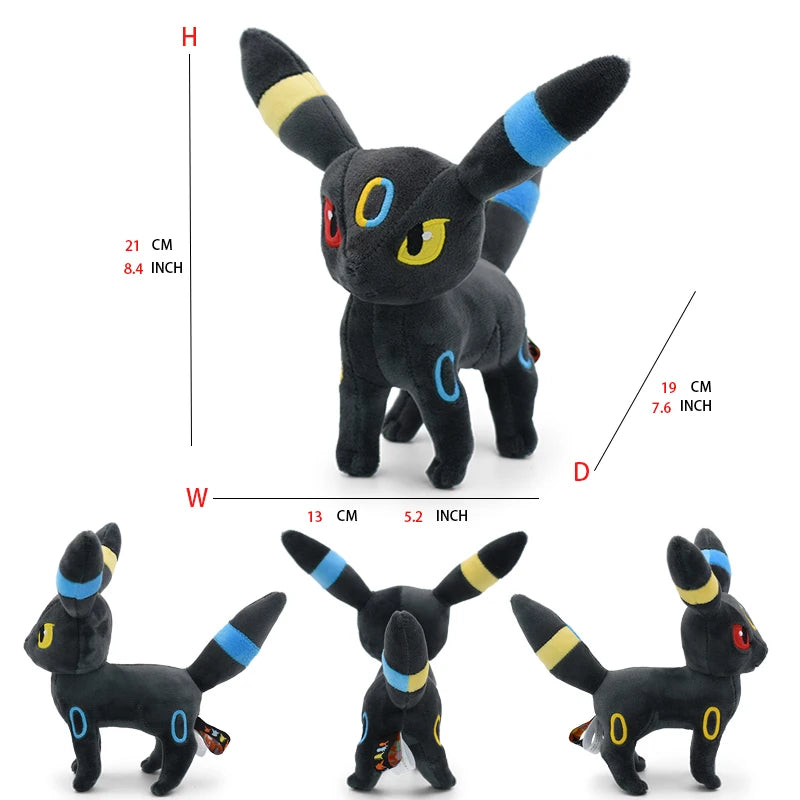 Pelúcia Pokémon – Pikachu / Charizard / Gengar / Squirtle / Eeveelutions 20cm | Fofas, Colecionáveis e Perfeitas para Presentear