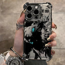 Case Gojo Satoru – Plating Armor Edition para iPhone | Proteção Reforçada & Acabamento Premium