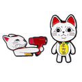 Conjunto de Pins de Gato – Anime / Manga / Kawaii