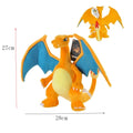 Pelúcia Pokémon 25cm – Mega Charizard X & Y | Boneco Fofo Shiny Kawaii Anime Gigantamax
