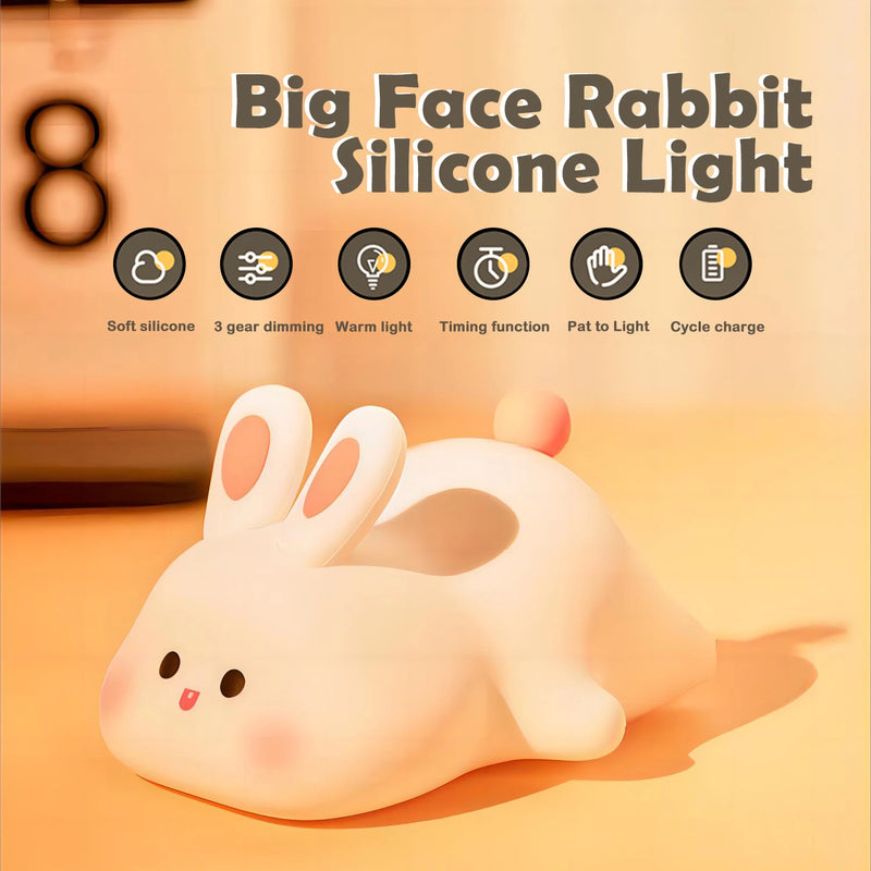 Luminária de Silicone Kawaii