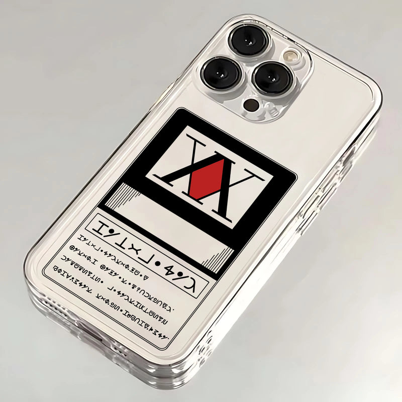 Case Hunter × Hunter – Silicone Premium para iPhone | Proteção & Estilo Anime