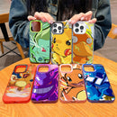 Case Pokémon – Gengar & Pikachu Candy Matte Edition para iPhone | Proteção Antichoque & Acabamento Premium