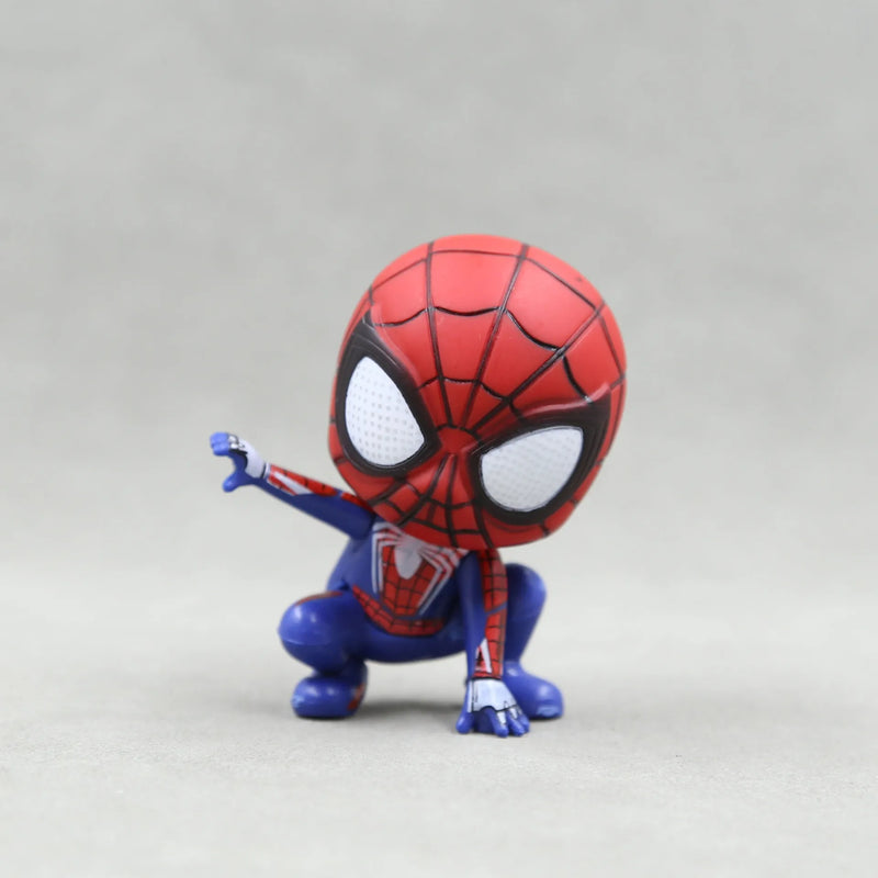 Marvel Spider-Man Figure – Action Figure PVC Colecionável, Decoração para Mesa e Bolo