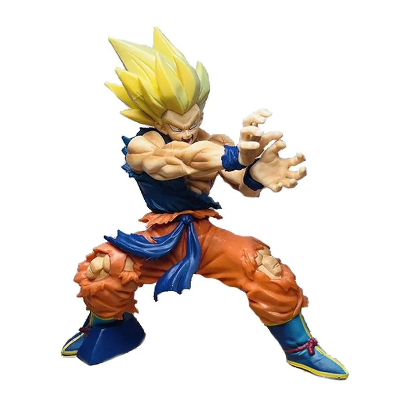 Dragon Ball Z Figure – 16cm Son Goku Super Saiyan Kamehameha, PVC Colecionável
