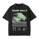 Camiseta Silent Hill Heaven’s Night – Estilo Streetwear Vintage Unissex | Estampa de Terror e Jogo Clássico