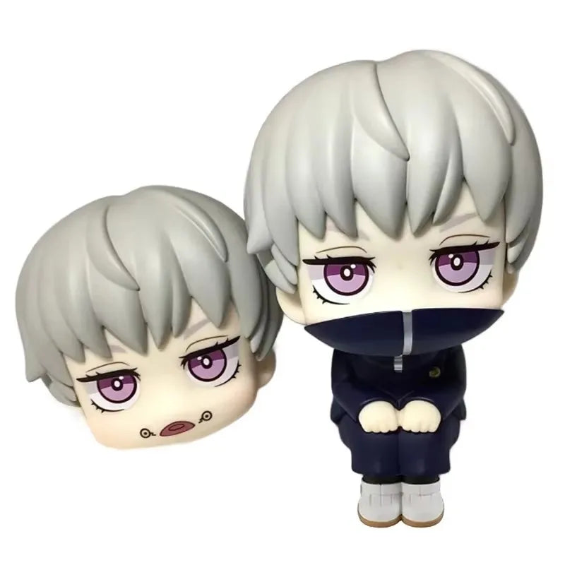 Jujutsu Kaisen Figures – Megumi, Nanami, Gojo & Toji, PVC Colecionável