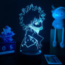 Luminária 3D LED My Hero Academia