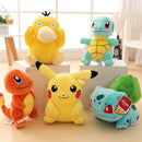 Pelúcia Pokémon – Pikachu / Charizard / Gengar / Squirtle / Eeveelutions 20cm | Fofas, Colecionáveis e Perfeitas para Presentear