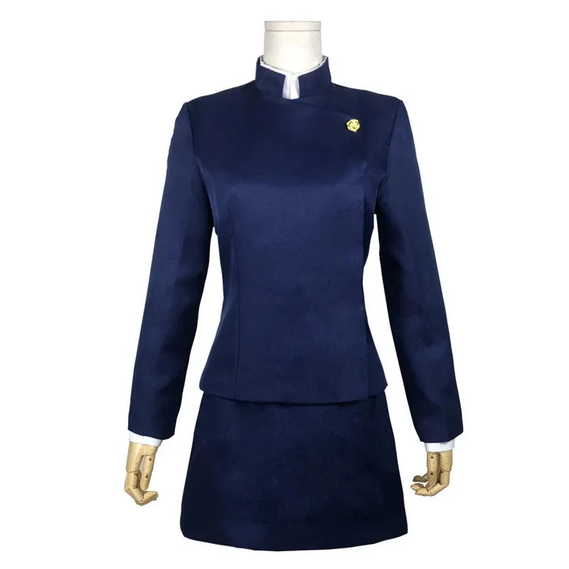 Jujutsu Kaisen Maki Zenin Cosplay Costume – Uniforme Completo Feminino/Masculino