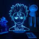 Luminária 3D LED Haikyuu – Shoyo Hinata