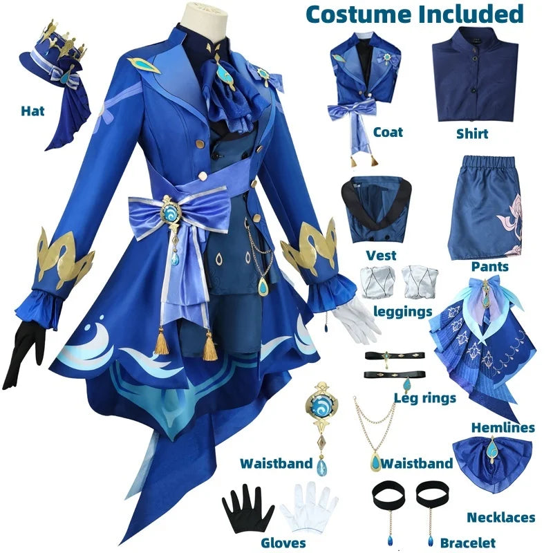 Furina Cosplay Costume – Genshin Impact (Focalors de Fontaine)