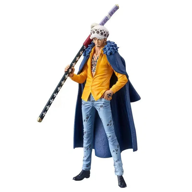 One Piece Figure – 18cm Luffy & Zoro, Three-Blade Sa-Maximum, PVC Colecionável