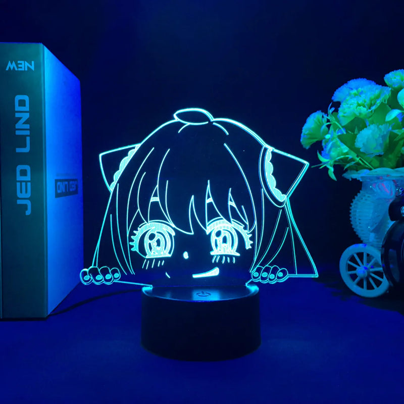 Luminária 3D LED Spy x Family – Anya Forger