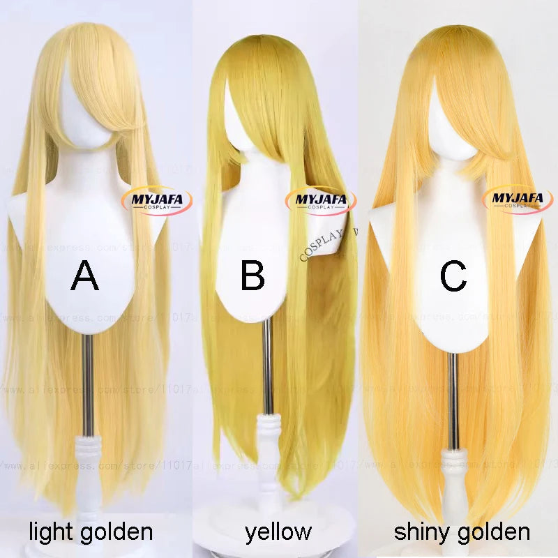 Peruca Longa 100cm – Cores Sólidas | Alta Temperatura | Cosplay Premium + Wig Cap