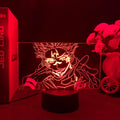 Luminária 3D LED Jujutsu Kaisen – Gojo, Sukuna e Megumi