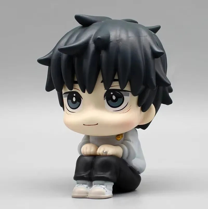 Jujutsu Kaisen Figures – Megumi, Nanami, Gojo & Toji, PVC Colecionável