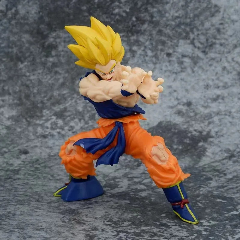 Dragon Ball Z Figure – 16cm Son Goku Super Saiyan Kamehameha, PVC Colecionável