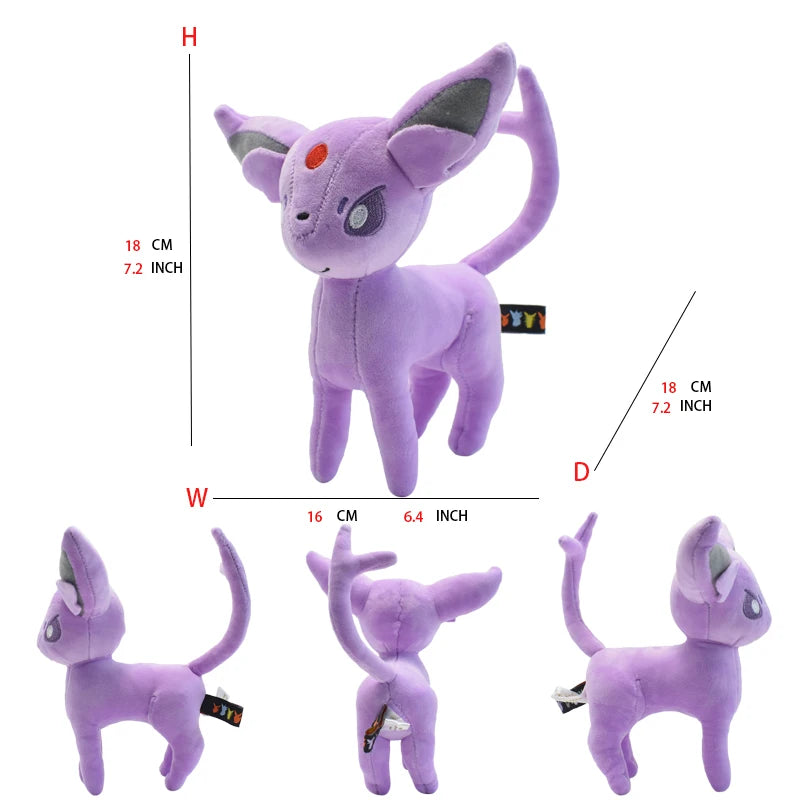 Pelúcia Pokémon – Pikachu / Charizard / Gengar / Squirtle / Eeveelutions 20cm | Fofas, Colecionáveis e Perfeitas para Presentear